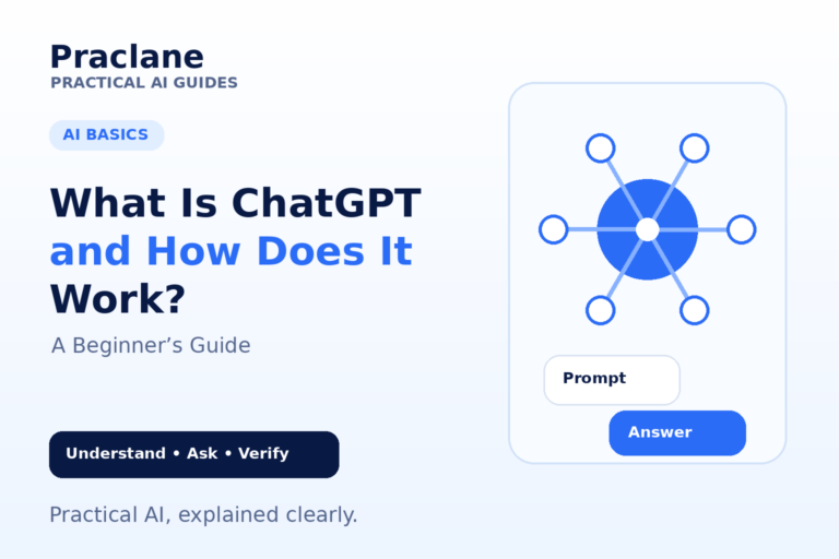 What is ChatGPT and how does it work beginner guide by Praclane